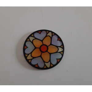 PLAYMOBIL (R751) MARIAGE - Vitrail Rond pour Pignon Toit Eglise 4296