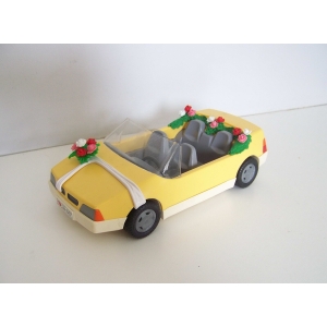 PLAYMOBIL (R716) MARIAGE - Voiture Coupé Décapotable Décoré des Mariés 4307