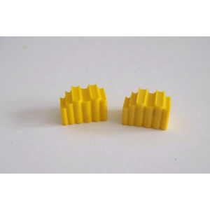 PLAYMOBIL (R619) MAISON MODERNE - Lot de 2 Rangées de Livres Jaune