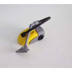 PLAYMOBIL (R620) MAISON MODERNE - Aspirateur Jaune & Gris 3206