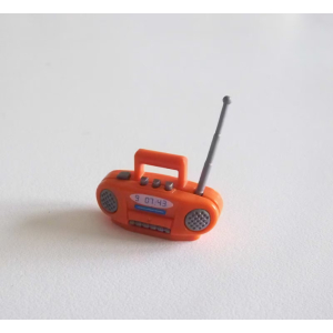 PLAYMOBIL (R665) MAISON MODERNE - Poste Radio Orange - Vacances Loisirs