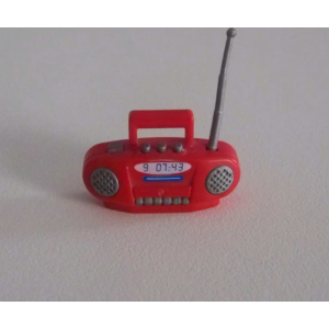 PLAYMOBIL (R608) MAISON MODERNE - Poste Radio Rouge - Vacances Loisirs