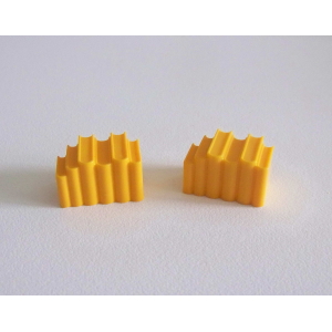 PLAYMOBIL (R609) MAISON MODERNE - Lot de 2 Rangées de Livres Orange