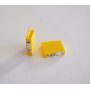 PLAYMOBIL (R661) MAISON MODERNE - Lot de 2 Classeurs Jaune