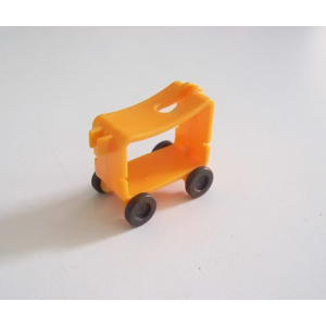 PLAYMOBIL (R6104) MAISON MODERNE - Petit Chariot Orange Rangement Jouets 9269