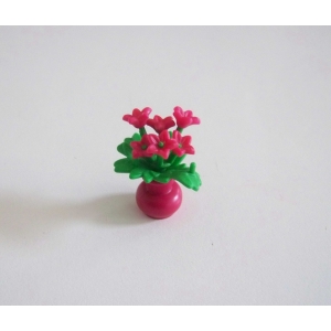 PLAYMOBIL (R6100) MAISON MODERNE - Fleurs Roses Vase Rose Salon 4282