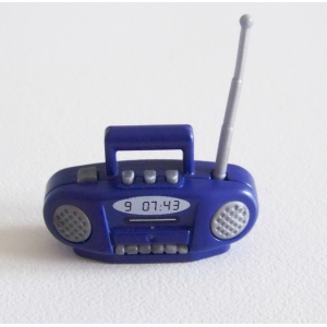 PLAYMOBIL (R645) MAISON MODERNE - Poste Radio Bleu - Vacances Loisirs