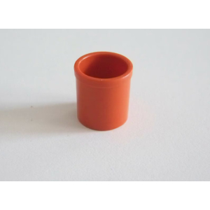 PLAYMOBIL (R672) MAISON MODERNE - Poubelle Corbeille Orange Foncé 4324 4326