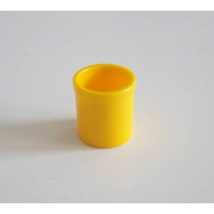 PLAYMOBIL (R668) MAISON MODERNE - Poubelle Corbeille Jaune 3954 3989 4343 4346