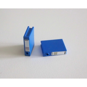 PLAYMOBIL (R657) MAISON MODERNE - Lot de 2 Classeurs Bleu