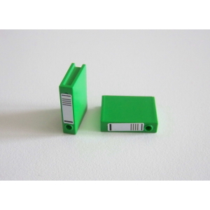 PLAYMOBIL (R658) MAISON MODERNE - Lot de 2 Classeurs Vert