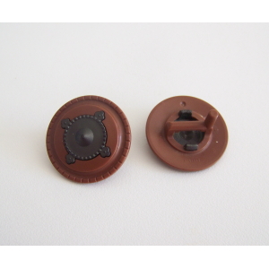 PLAYMOBIL (L625) MOYEN-AGE - Lot de 2 Boucliers Marron Gris Foncé Chevalier 3329