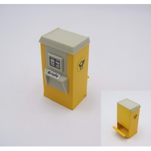 PLAYMOBIL (R5232) La POSTE - Boite à Lettres Jaune Facteur Vintage 3231 Complète