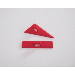 PLAYMOBIL (R4107) ECOLE - Triangle & Règle Rouge pour Tableau 5314 4324