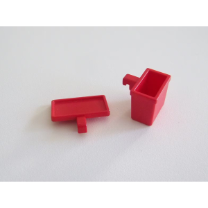 PLAYMOBIL (R401) ECOLE - Accessoires Rouge pour Tableau 3084 4324 5923