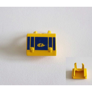 PLAYMOBIL (R478) ECOLE - Cartable Jaune & Bleu Image Hérisson