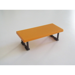 PLAYMOBIL (R467) ECOLE - Table Pliante Orange Classe Atelier Technologie 4326
