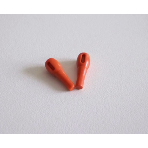PLAYMOBIL (R436) ECOLE - Lot de 2 Maracas Orange Classe de Musique 4329