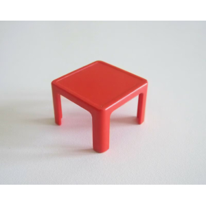 PLAYMOBIL (R448) GARDERIE - Petite Table Rouge 3290 Vintage