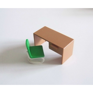PLAYMOBIL (R406) ECOLE - Bureau & Chaise pour Maitresse 3522