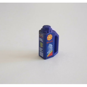 PLAYMOBIL (R3103) STATION SERVICE - Bidon d'Huile Bleu Shark 3014 3218