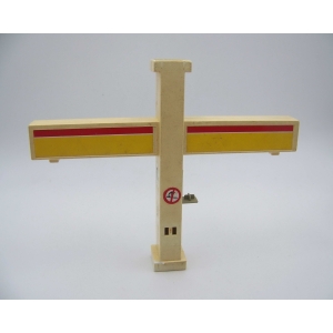 PLAYMOBIL (R32c08) STATION - Support Toit Shell 3437 Jauni Cassé