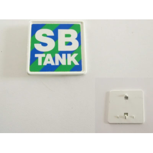 PLAYMOBIL (R3243) STATION - Panneau Publicitaire SB Tank pour Toit Esso 3439