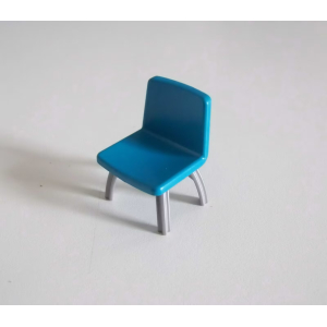 PLAYMOBIL (R2181) MAISON MODERNE - Chaise Bleu Clair Salle à Manger Maison 5574