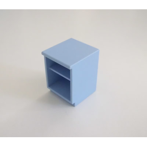 PLAYMOBIL (R2183) MAISON MODERNE - Meuble Bleu Clair Bas Cuisine 5167