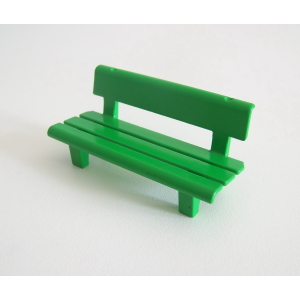PLAYMOBIL (R241) MAISON MODERNE - Banc Vert Clair Jardin 3965 4279