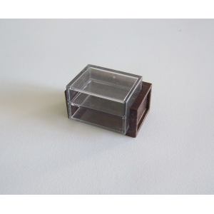 PLAYMOBIL (R2104) MAISON MODERNE - Meuble Marron pour Chaine HiFi Salon 5167