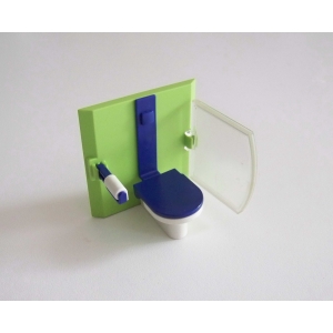 PLAYMOBIL (R257) MAISON MODERNE - Toilettes WC Salle de Bain 4285 Complet