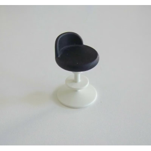 PLAYMOBIL (R2151) MAISON MODERNE - Tabouret de Bar Noir & Blanc 5582 5586