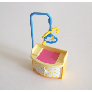 PLAYMOBIL (R285) MAISON MODERNE - Meuble & Table à Langer + Mobile Chambre 5534