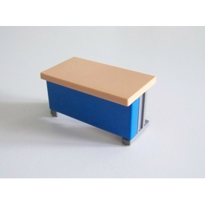 PLAYMOBIL (R279) MAISON MODERNE - Bureau Simple avec Paravent Bleu