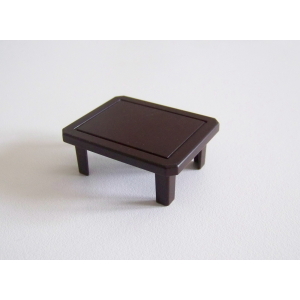 PLAYMOBIL (R219) MAISON MODERNE - Table Basse Marron Salon 5332 Abimée