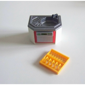 PLAYMOBIL (R2125) MAISON MODERNE - Evier & Lave-Vaisselle Cuisine 4283