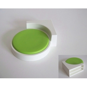 PLAYMOBIL (R2196) MAISON MODERNE - Lit Rond Vert Clair & Blanc Chambre 5583