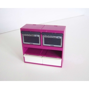 PLAYMOBIL (R2202) MAISON MODERNE - Meuble Magenta Double Four 5582