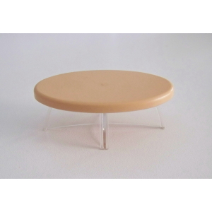 PLAYMOBIL (R253) MAISON MODERNE - Table Basse Pieds Transparents Salon 3966