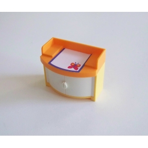 PLAYMOBIL (R2136) MAISON MODERNE - Placard & Table à Langer Chambre 4286