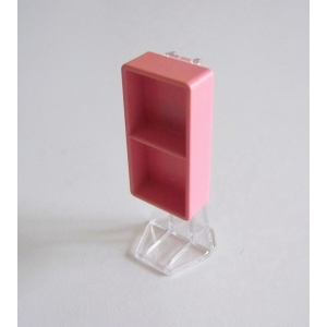 PLAYMOBIL (R232) MAISON MODERNE -Etagère Rose & Support Transparent Chambre 5333
