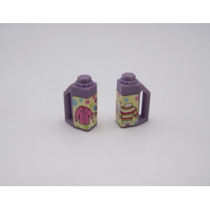 PLAYMOBIL (R1114) COMMERCE - Lot de 2 Bidons de Lessive Violet