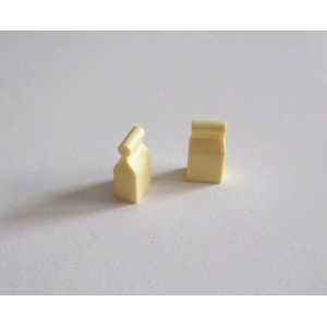 PLAYMOBIL (R11146) COMMERCE - Lot de 2 Paquets Sachet Jaune Clair Vierge
