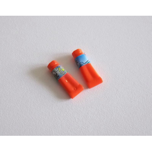 PLAYMOBIL (R1176) COMMERCE - Lot de 2 Tubes Orange de Crème Solaire 3200