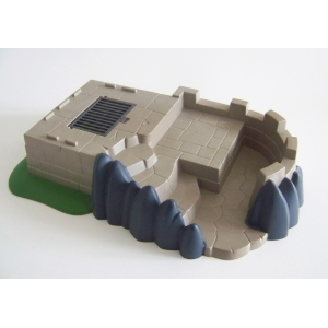 PLAYMOBIL (L3201) MOYEN-AGE - Base du Set de Jeu Tour de Défense 4133