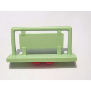 PLAYMOBIL (R1211) COMMERCE - Rambarde Balustrade Verte SystemX Supermarché 3200