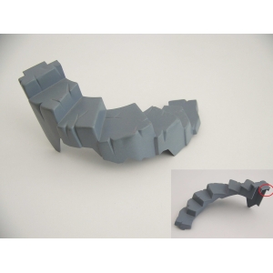 PLAYMOBIL (L32170) MOYEN-AGE - Escalier Tour Supérieure Donjon Dragon 4835 4836