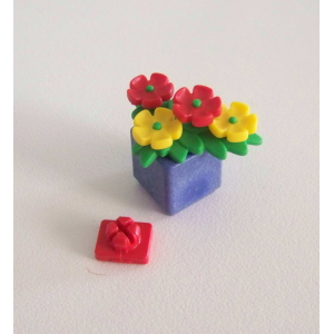 PLAYMOBIL (R1219) COMMERCE - Pot Bac à Fleurs Supermarché 4200