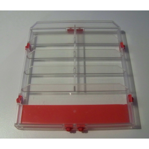 PLAYMOBIL (R1208) COMMERCE - Mur Double en Verre Avec Etagères SystemX 3200
